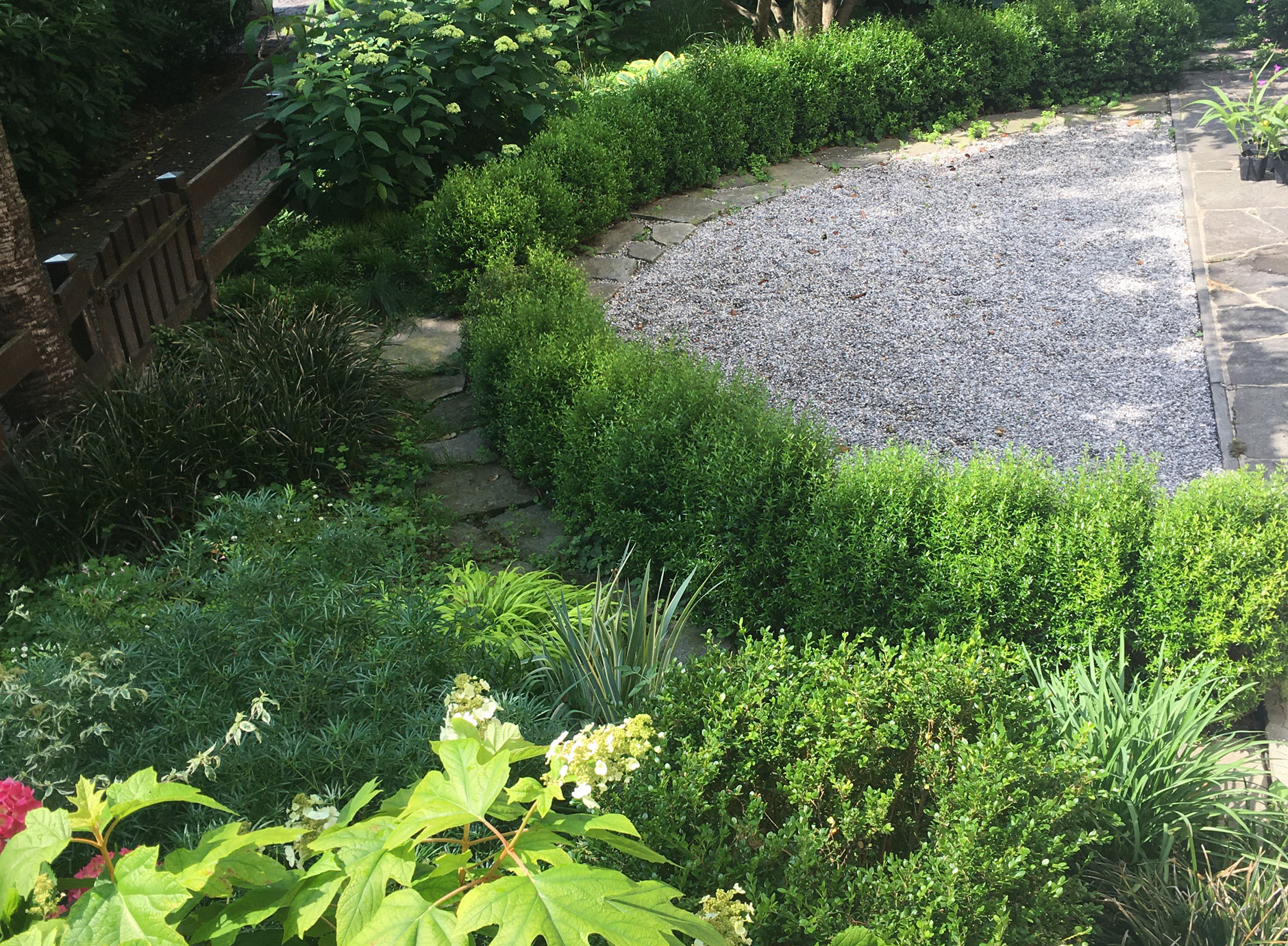 Piccolo giardino in condominio