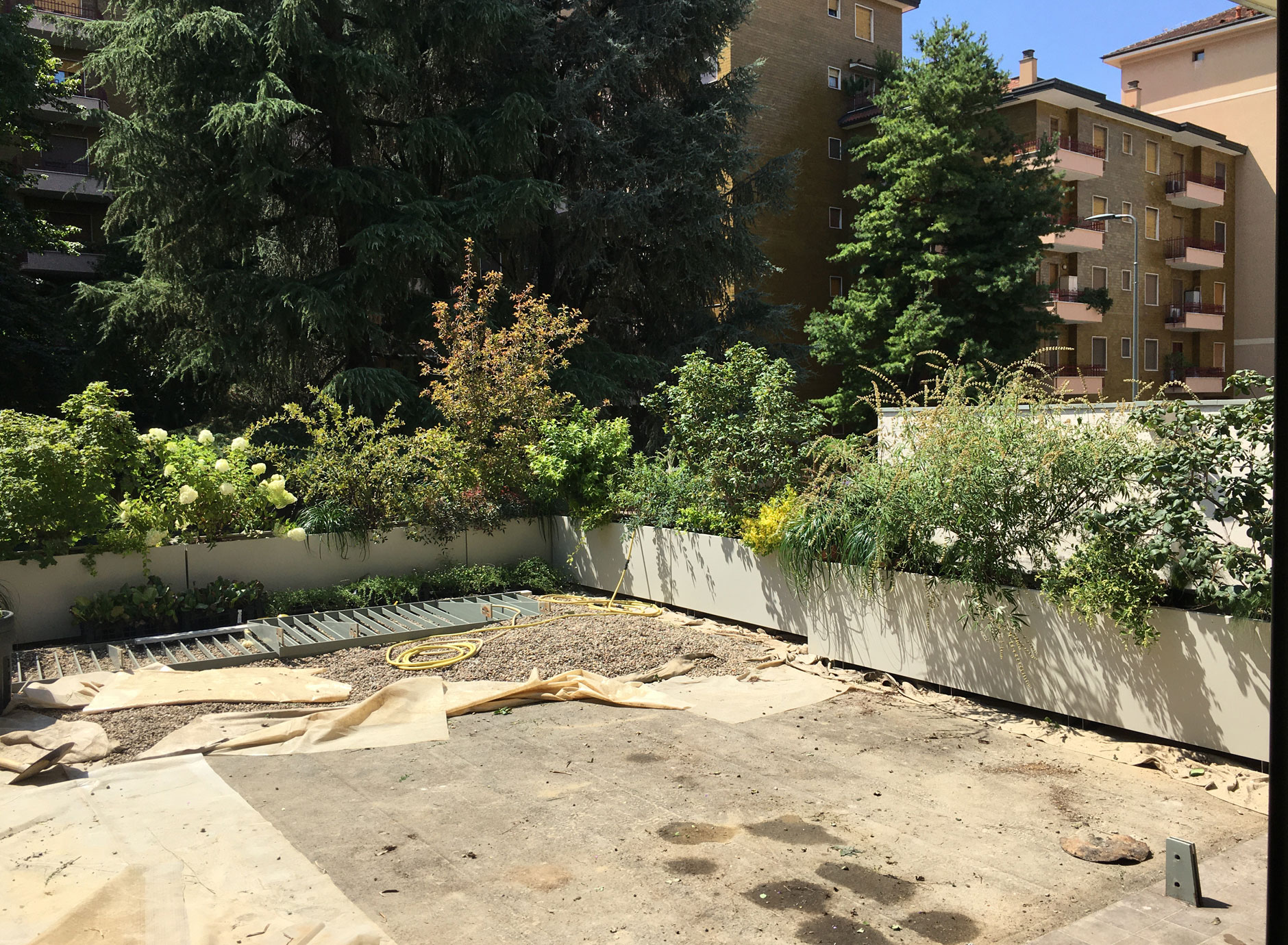 Terrazza come spazio comune
