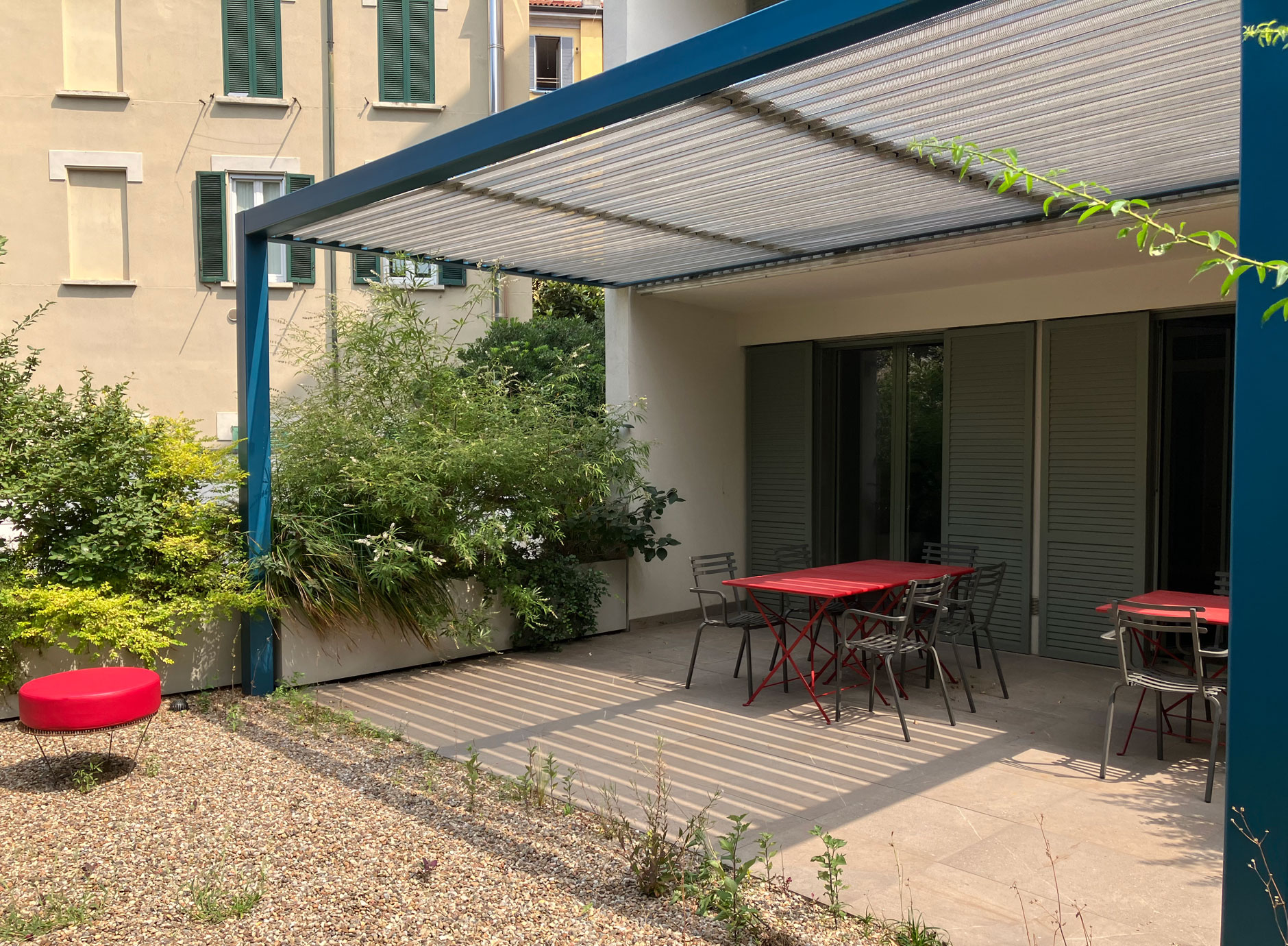 Terrazza come spazio comune