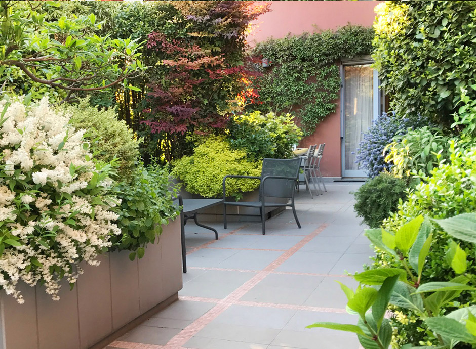 Un terrazzo come giardino