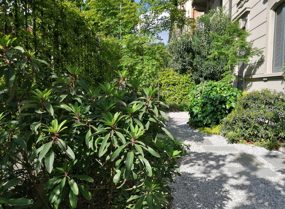 Giardino in un Palazzo dell’Ottocento
